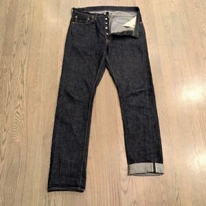 Full Count 1110W One Wash Zimbabwe Cotton Japan Selvedge Denim Mens W33 L33